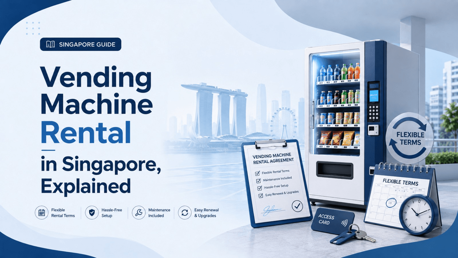 Vending Machine Rental in Singapore, Explained