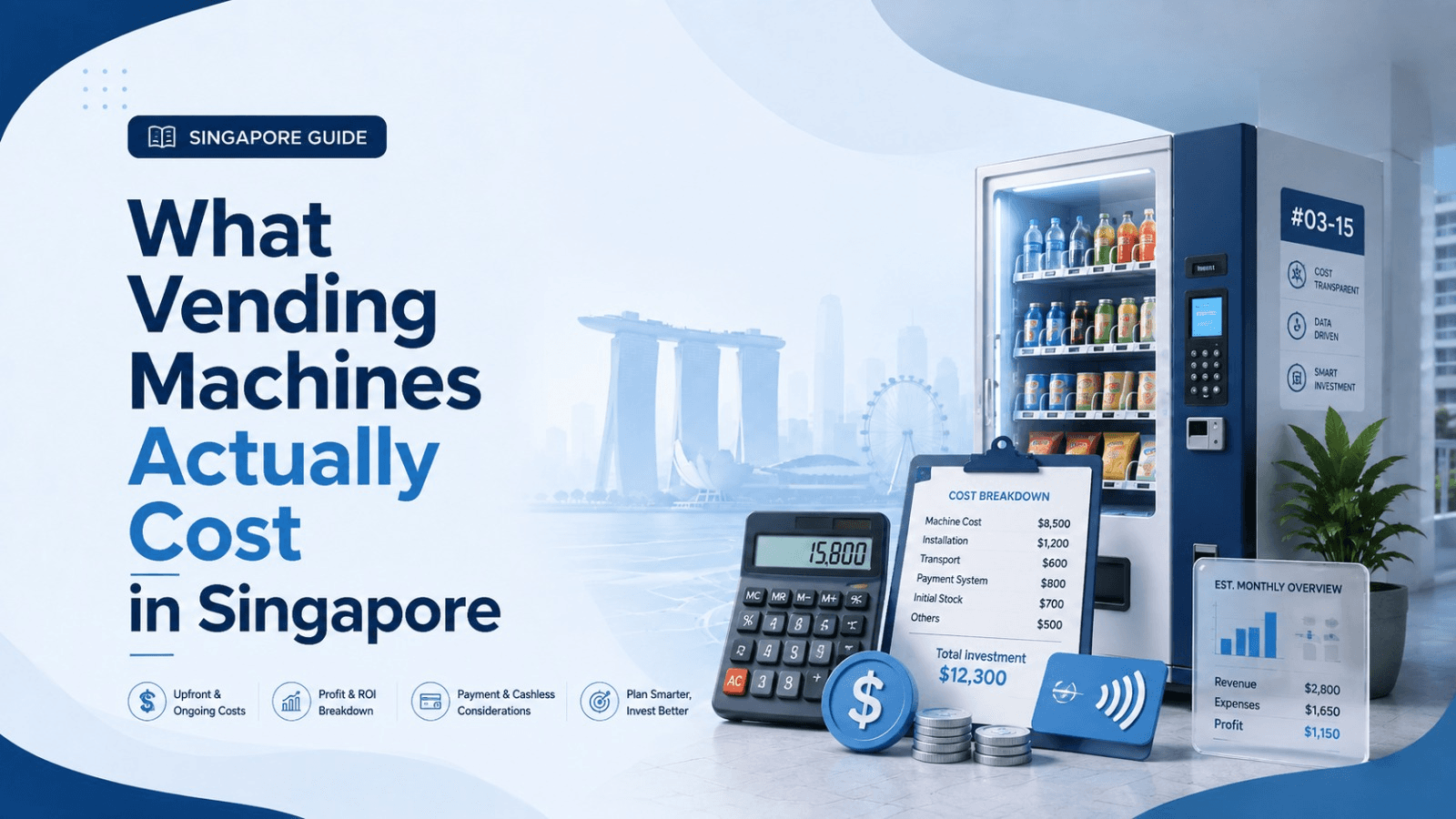 What Vending Machines Actually Cost in Singapore
